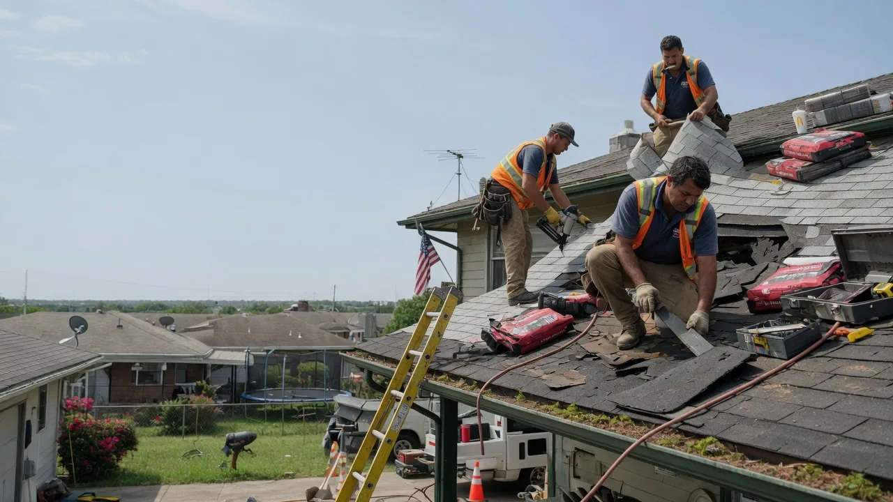 Roof Repair in Rosharon, TX near me